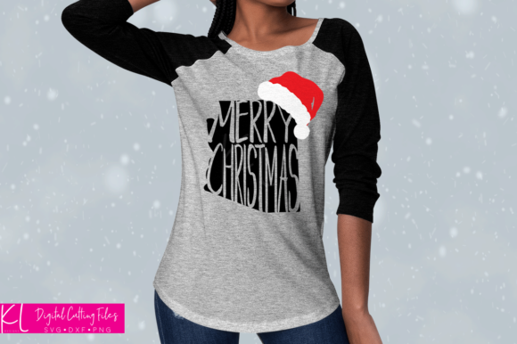 Arizona Merry Christmas Graphics for Local Business Branding
