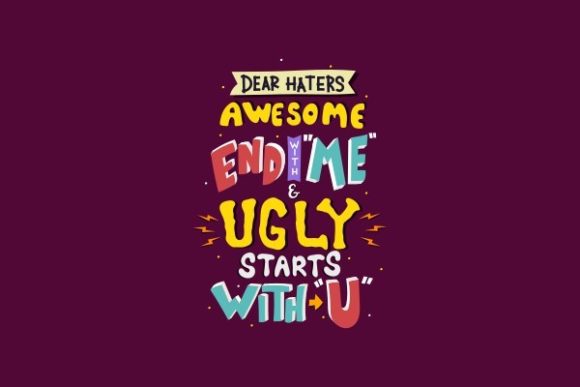 Awesome End with Me, Ugly Starts with U Embroidery Review