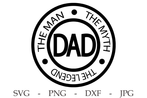 Fathers Day - Papa - Grandpa Graphics for Crafts
