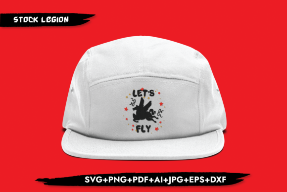 Let’s Fly Graphic Design Asset for Crafts