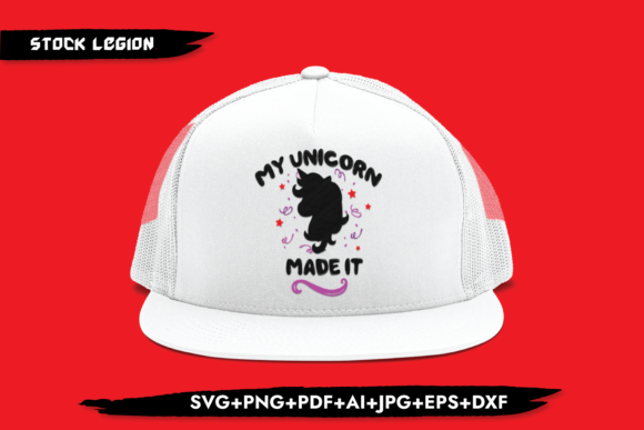My Unicorn Made It: A Graphic Design Asset for Crafts and Creative Projects