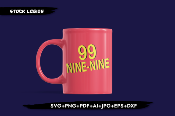Nine Nine 99 Graphics for Crafts and Digital Products