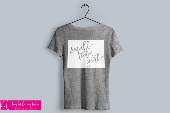 Wyoming Small Town Girl Graphics for Crafts